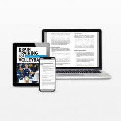 Alternative view of Brain Training for Volleyball (Digital Download)