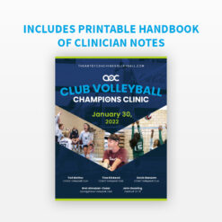 Alternative view of 2022 Club Volleyball Champions Clinic - Recording