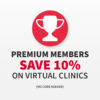 AOC Premium members save 10% on all clinics